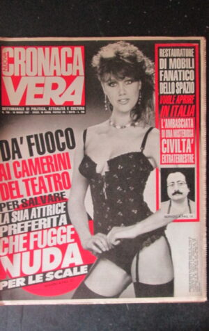 CRONACA VERA 758 1987 Rivista di cronaca nera e attualità  [VL25]