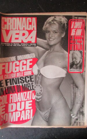 CRONACA VERA 863 1989 Rivista di cronaca nera e attualità  [VL25]