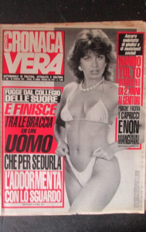 CRONACA VERA 963 1991 Rivista di cronaca nera e attualità  [VL25]
