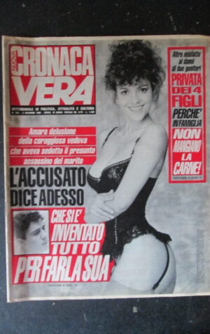 CRONACA VERA 952 1990 Rivista di cronaca nera e attualità  [VL25]
