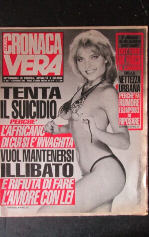 CRONACA VERA 939 1990 Rivista di cronaca nera e attualità  [VL25]