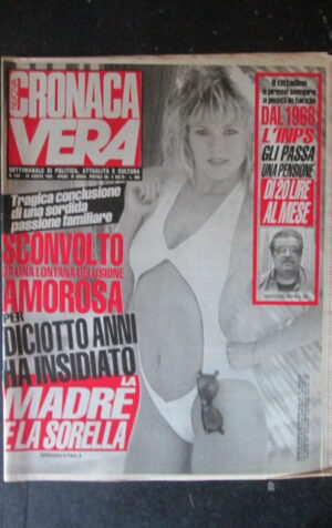 CRONACA VERA 333 1988 Rivista di cronaca nera e attualità  [VL26]