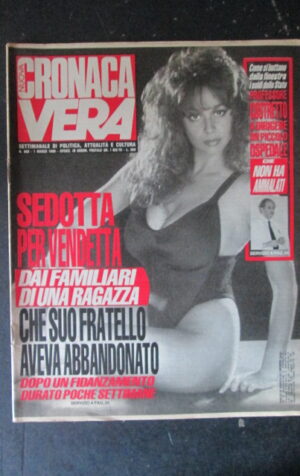 CRONACA VERA 860 1989 Rivista di cronaca nera e attualità  [VL26]