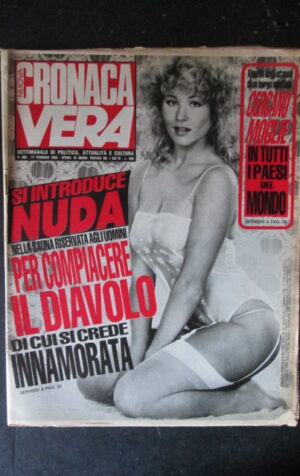 CRONACA VERA 806 1988 Rivista di cronaca nera e attualità  [VL26]