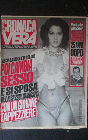 CRONACA VERA 850 1988 Rivista di cronaca nera e attualità  [VL26]
