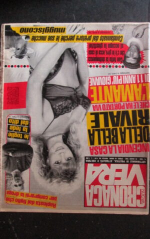 CRONACA VERA 1020 1992 Rivista di cronaca nera e attualità  [VL27]