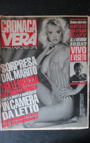CRONACA VERA 792 1987 Rivista di cronaca nera e attualità  [VL27]