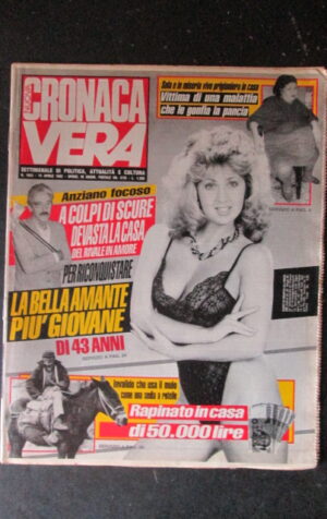 CRONACA VERA 1023 1992 Rivista di cronaca nera e attualità  [VL27]