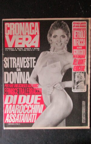 CRONACA VERA 911 1990 Rivista di cronaca nera e attualità  [VL27]