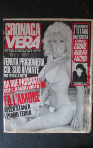 CRONACA VERA 767 1987 Rivista di cronaca nera e attualità  [VL27]