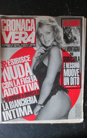CRONACA VERA 773 1987 Rivista di cronaca nera e attualità  [VL30]