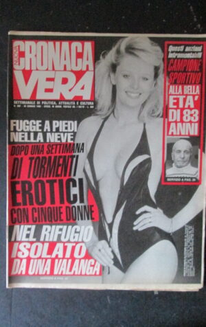 CRONACA VERA 802 1988 Rivista di cronaca nera e attualità  [VL30]