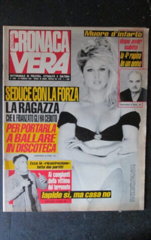 CRONACA VERA 1068 1993 Rivista di cronaca nera e attualità  [VL30]