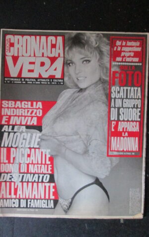 CRONACA VERA 747 1986 Rivista di cronaca nera e attualità  [VL30]