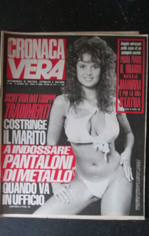 CRONACA VERA 901 1989 Rivista di cronaca nera e attualità  [VL30]