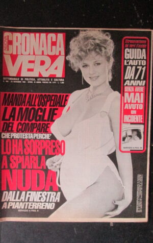 CRONACA VERA 899 1989 Rivista di cronaca nera e attualità  [VL30]