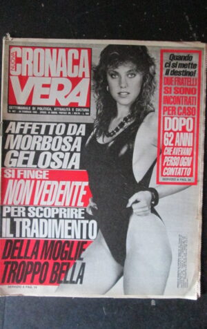 CRONACA VERA 807 1988 Rivista di cronaca nera e attualità  [VL30]