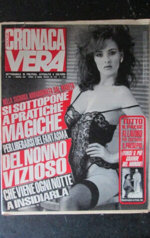 CRONACA VERA 956 1991 Rivista di cronaca nera e attualità  [VL30]