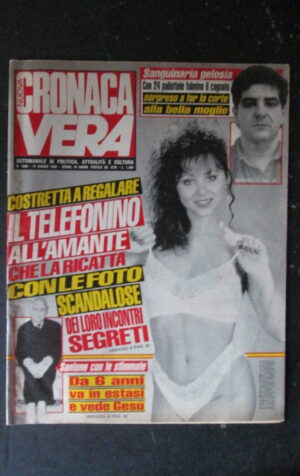 CRONACA VERA 1080 1993 Rivista di cronaca nera e attualità  [VL1]