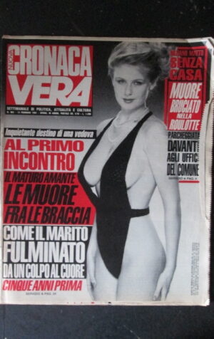 CRONACA VERA 962 1991 Rivista di cronaca nera e attualità  [VL1]
