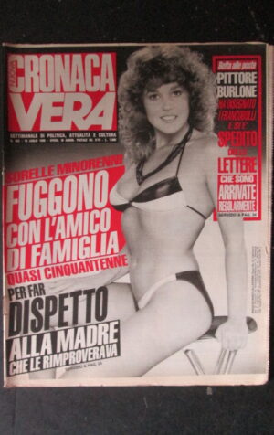 CRONACA VERA 932 1990 Rivista di cronaca nera e attualità  [VL1]