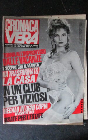 CRONACA VERA 934 1990 Rivista di cronaca nera e attualità  [VL1]