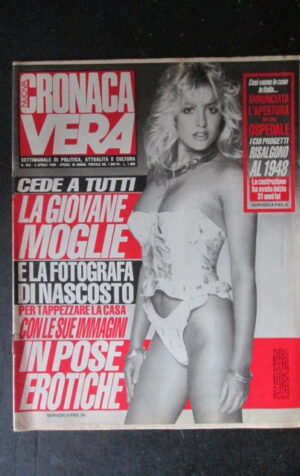 CRONACA VERA 865 1989 Rivista di cronaca nera e attualità  [VL1]