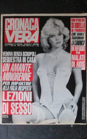 CRONACA VERA 971 1991 Rivista di cronaca nera e attualità  [VL1]