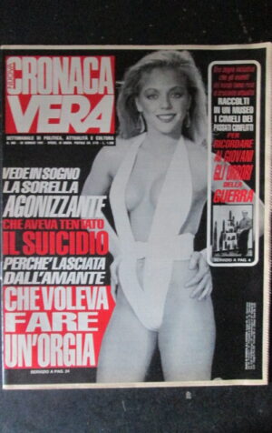 CRONACA VERA 960 1991 Rivista di cronaca nera e attualità  [VL1]
