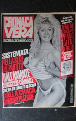 CRONACA VERA 972 1991 Rivista di cronaca nera e attualità  [VL1]