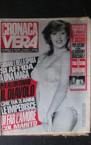 CRONACA VERA 975 1991 Rivista di cronaca nera e attualità  [VL1]