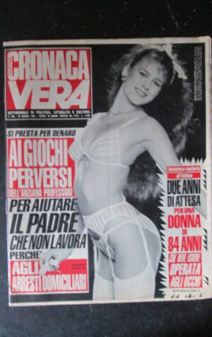CRONACA VERA 976 1991 Rivista di cronaca nera e attualità  [VL1]