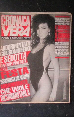 CRONACA VERA 841 1988 Rivista di cronaca nera e attualità  [VL17]