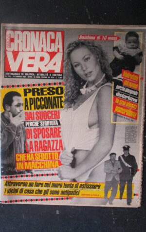 CRONACA VERA 1015 1992 Rivista di cronaca nera e attualità  [VL17]