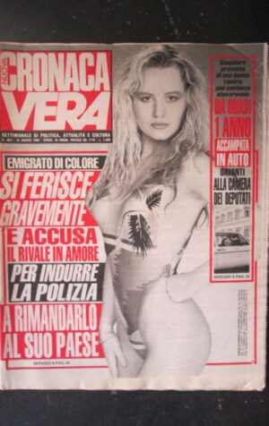 CRONACA VERA 884 1989 Rivista di cronaca nera e attualità  [VL17]