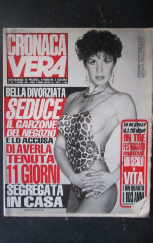 CRONACA VERA 787 1987 Rivista di cronaca nera e attualità  [VL17]