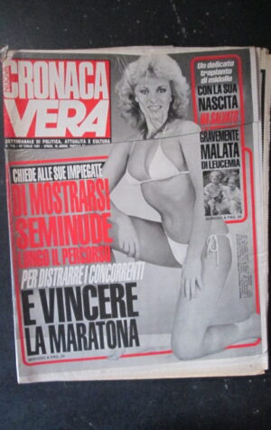 CRONACA VERA 776 1987 Rivista di cronaca nera e attualità  [VL22]