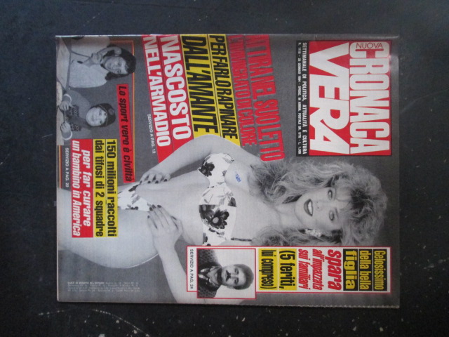 CRONACA VERA 1116 1994 Rivista di cronaca nera e attualità  [VL22]