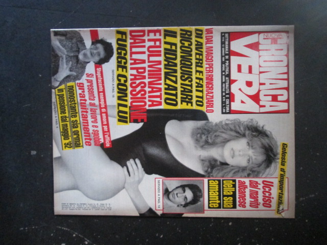 CRONACA VERA 1114 1994 Rivista di cronaca nera e attualità  [VL22]