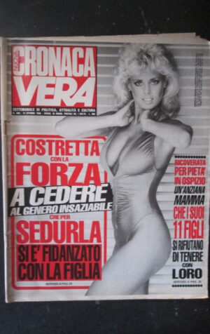 CRONACA VERA 840 1988 Rivista di cronaca nera e attualità  [VL22]