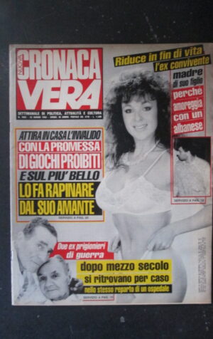 CRONACA VERA 1085 1993 Rivista di cronaca nera e attualità  [VL22]