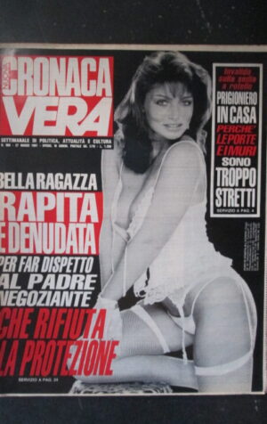 CRONACA VERA 968 1991 Rivista di cronaca nera e attualità  [VL22]
