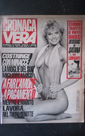 CRONACA VERA 908 1990 Rivista di cronaca nera e attualità  [VL23]
