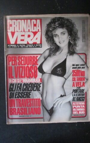 CRONACA VERA 907 1990 Rivista di cronaca nera e attualità  [VL23]