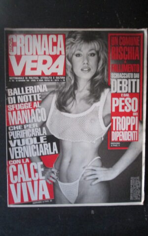 CRONACA VERA 742 1986 Rivista di cronaca nera e attualità  [VL23]