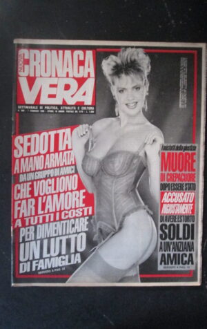CRONACA VERA 909 1990 Rivista di cronaca nera e attualità  [VL23]