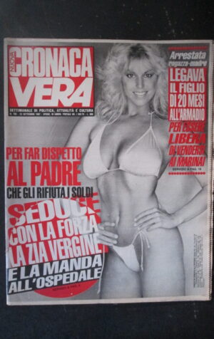CRONACA VERA 785 1987 Rivista di cronaca nera e attualità  [VL23]