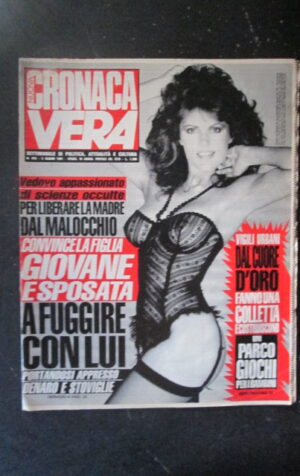 CRONACA VERA 978 1991 Rivista di cronaca nera e attualità  [VL23]