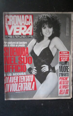 CRONACA VERA 921 1990 Rivista di cronaca nera e attualità  [VL23]