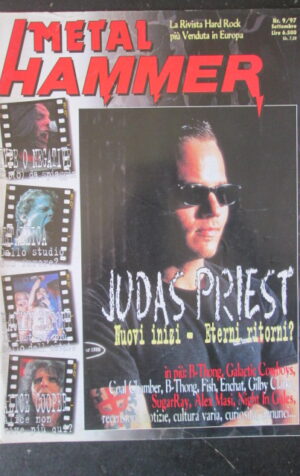 METAL HAMMER 9 1997 JUDAS PRIEST METALLICA ALICE COOPER [G208]
